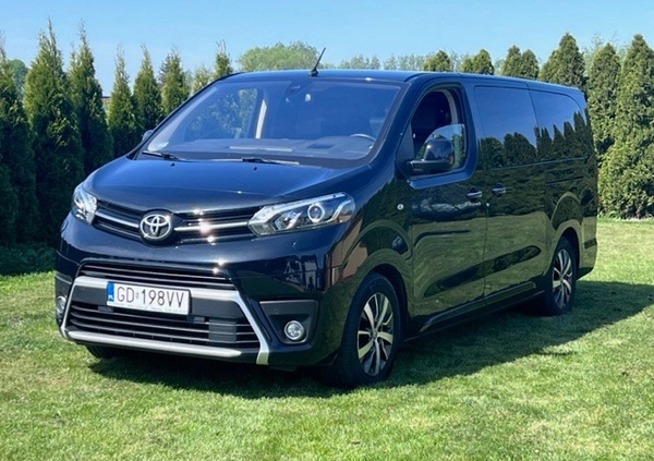 Toyota Proace Verso cena 199900 przebieg: 48000, rok produkcji 2021 z Borne Sulinowo małe 497